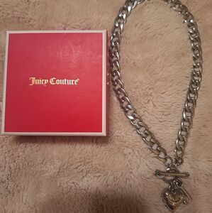 Juicy Couture Y2K Silver Necklace
